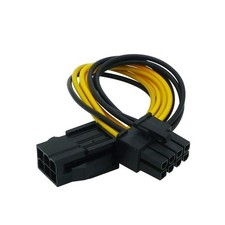 Graphics card 6-pin to 8-pin power cable