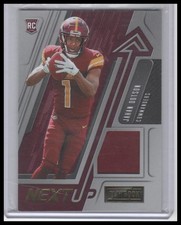 2022 Panini Playbook #NU-10 Jahan Dotson Next Up Jerseys