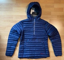 NWT Stio Pinion 800 Down Pullover Puffer Jacket Mtn (NAVY) Women Sz XS $275 SALE