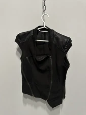 DESINGER VEST RICK OWENS STYLE AVANT GARDE SIZE L