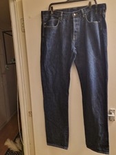 Maharishi Men's Denim Jeans W34 L32 Blue Straight Leg