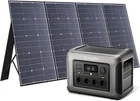 Powerstation 1600W Solar Generator 400W Solar Panel Foldable Power Supply LFP