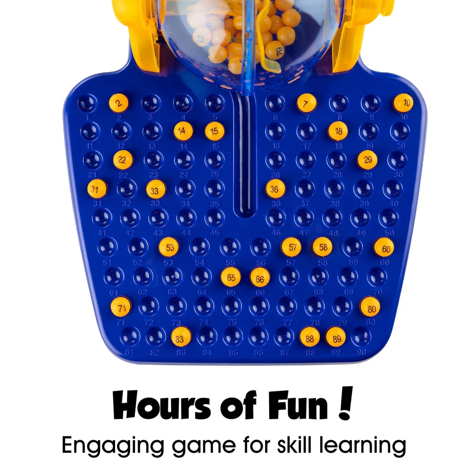 Toyrific Classic Bingo Set, Educational Family Game, with 72 Cards and 90 Balls - Image 4 of 4