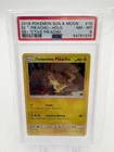 2019 Pokemon Detective Pikachu 10/18 Detective Pikachu Sun and Moon PSA 8