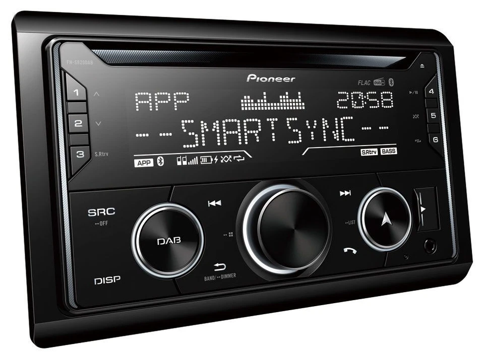 Pioneer 2DIN DAB MP3 Bluetooth USB CD Autoradio für BMW 3er E46 mit großem Navi - Bild 4 von 4