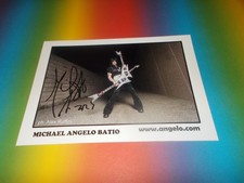Michael Angelo Batio USA  Gitarrist signed signiert Autogramm auf Foto in person