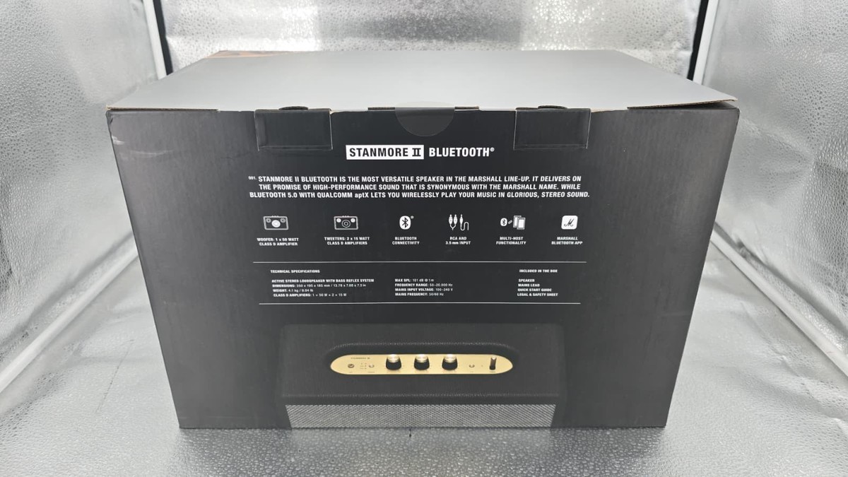 Marshall 1002485 Stanmore II 80W Wireless Bluetooth Speaker