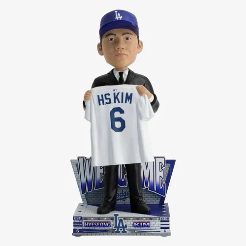 Hyeseong Kim Los Angeles Dodgers Welcome To The Team Bobblehead MLB