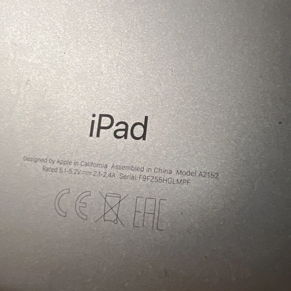 Apple iPad Air 2019 3rd Gen Silber 64 GB Tablet a2152 - Bild 3 von 4