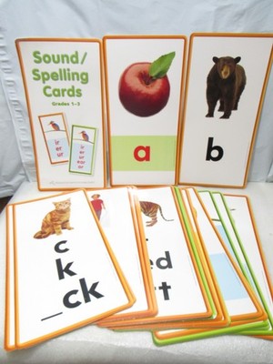 Houghton Mifflin Journeys Sound / Spelling Cards Grades 1-3 Homeschool  (B53J)