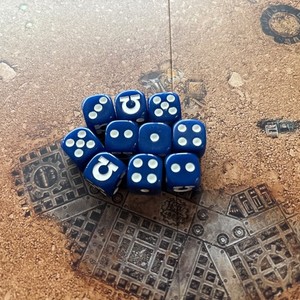 Ultramarine Dice | eBay