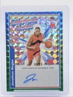2024 Topps Finest Basketball Green Geometric Refractor Jonathan Mogbo #BSA-JM