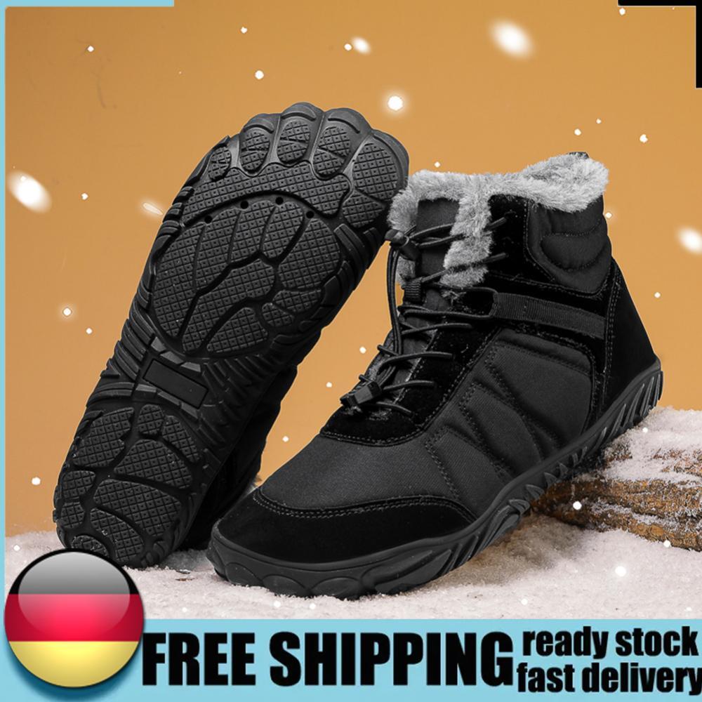 SAOLA Stivali da neve invernali a piedi nudi scarpe da trekking impermeabili antiscivolo per escursionismo arrampicata