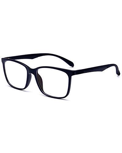 Blue Light Blocking Glasses Lightweight Eyeglasses Frame Filter Classic Black