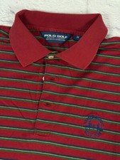 Polo Golf Ralph Lauren Short Sleeve Shirt Mens Medium Desert Forest Golf Club
