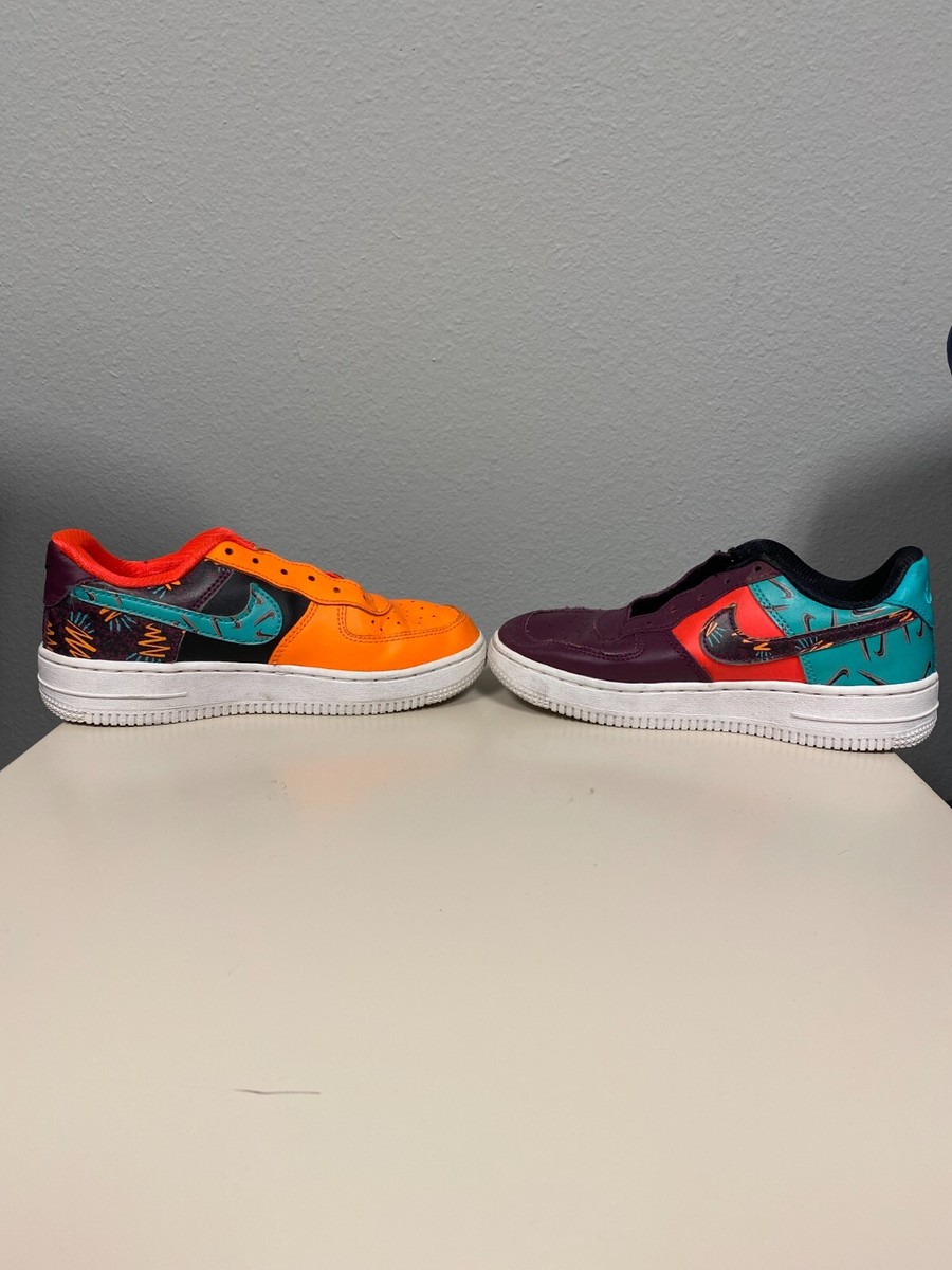Nike Air Force 1 LV8 What the 90's AV7956-600 Youth Size 12.5C