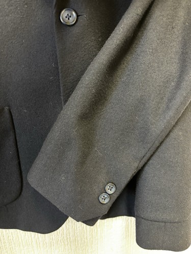 Blazer Peter Werth Azul Marino Oscuro Mezcla Lana 42R Corte Holloway Chaqueta Informal Inteligente - Imagen 5 de 10