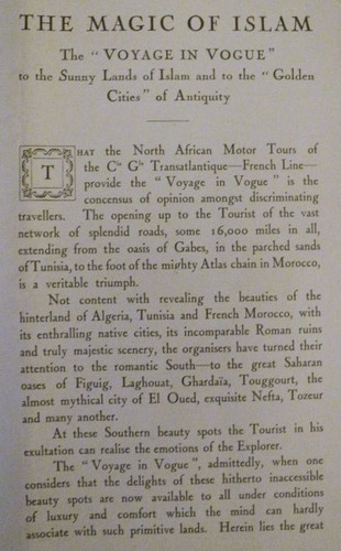 LURE OF THE LAND OF ISLAM North African Motor Tours 1922 Automobile Africa Treks - Picture 6 of 8