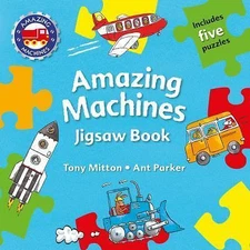 Amazing Machines Jigsaw Book - GOOD