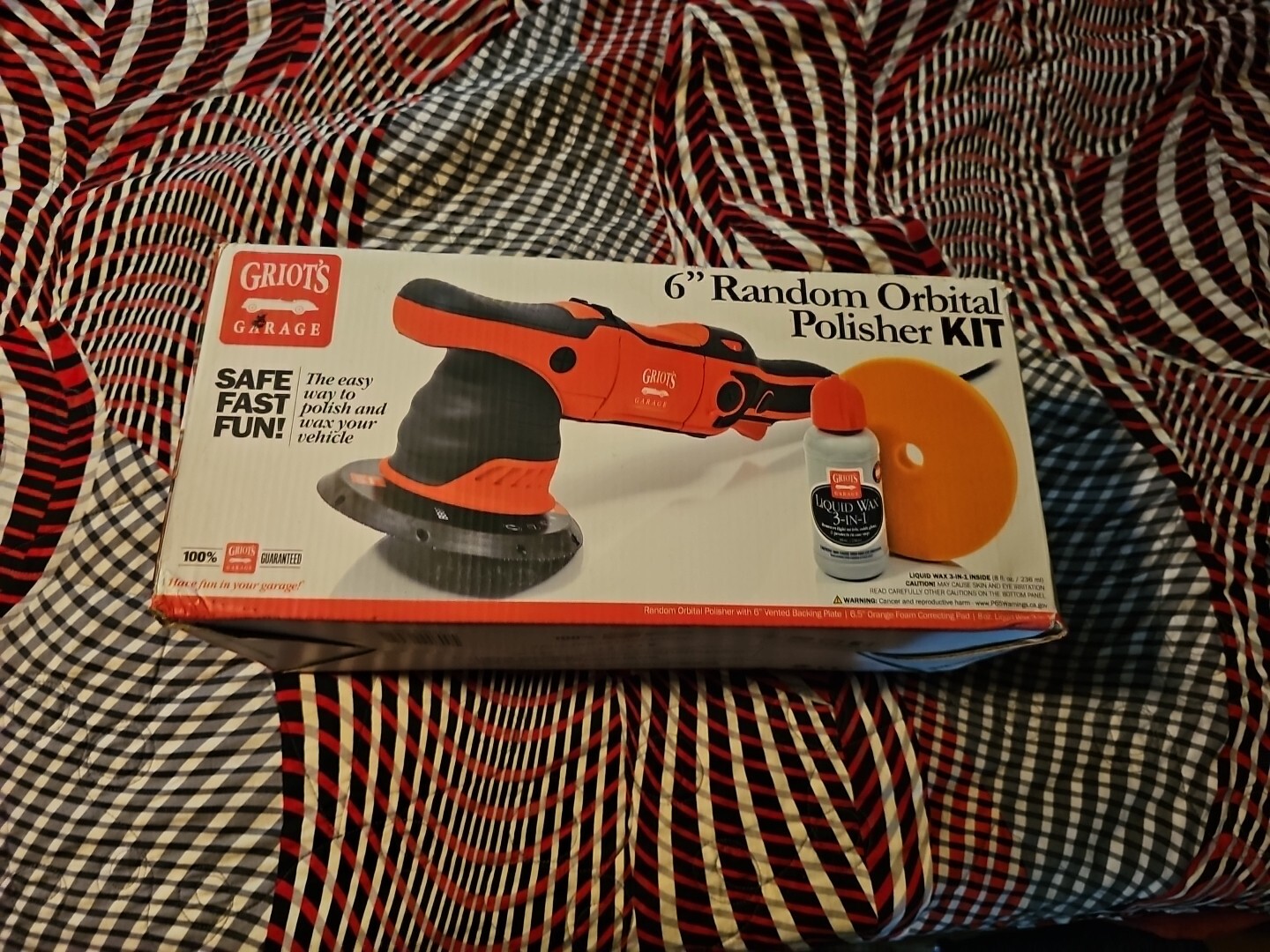 The Clean Garage Griot's Garage G9 Polisher Kit 6" DA Kit With Pads