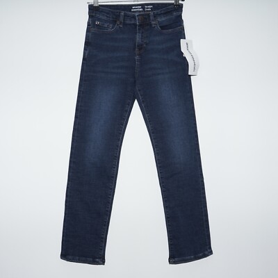 Mädchenjeans Amazon Essentials blau Denim gerades Bein Alter 11-12 Jahre neu mit Etikett