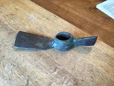 Antique Tool Warren-Teed Ax Eye Mattock Grub Hoe Adze Pick