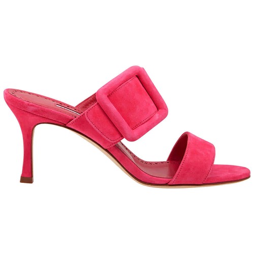 Manolo Blahnik Ladies Gable 70mm Buckle 
