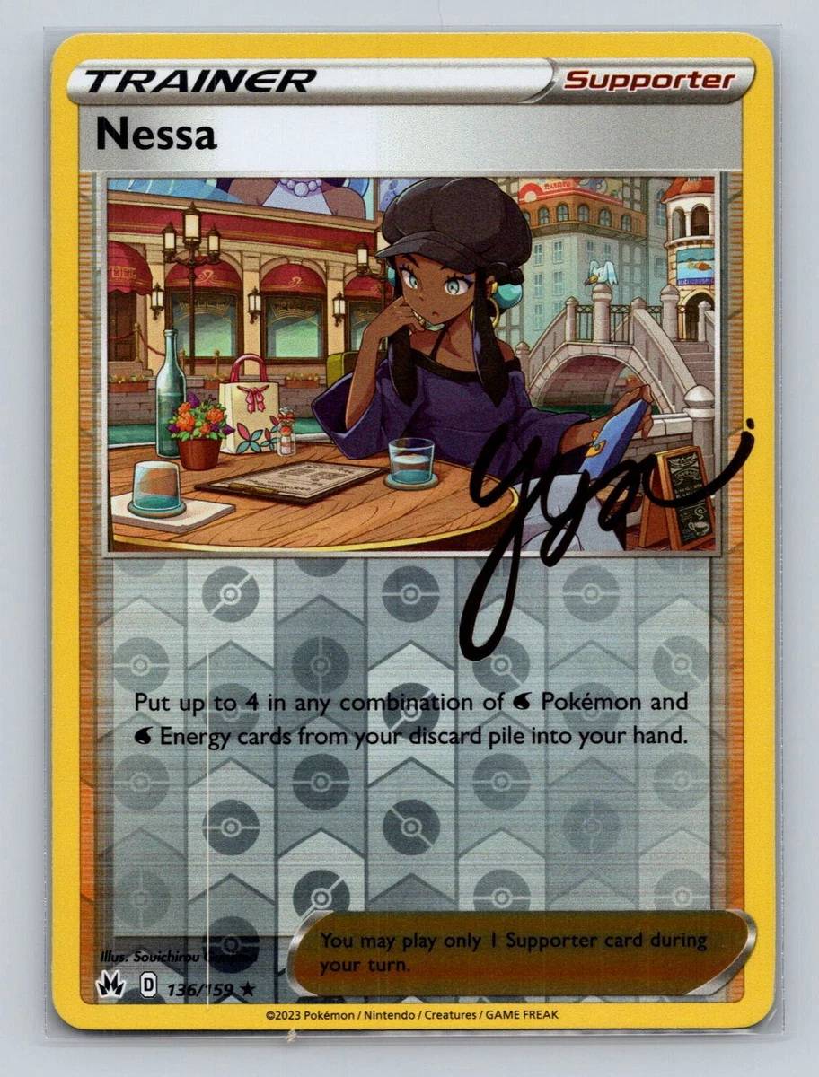 pokemon sword and shield nessa rare league card Nessa Pokémon TCG Cards for sale