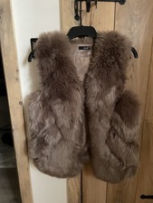 Quiz Fur Faux Gilet Small