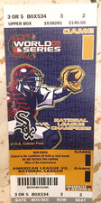Excellent White Sox  / Astros 2005 World Series Gm 1 Ticket - Sox 1st since '59