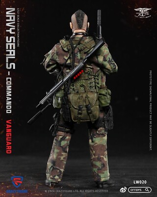 CRAZY FIGURE LW020 1/12 Navy Seals Commando Vanguard Action