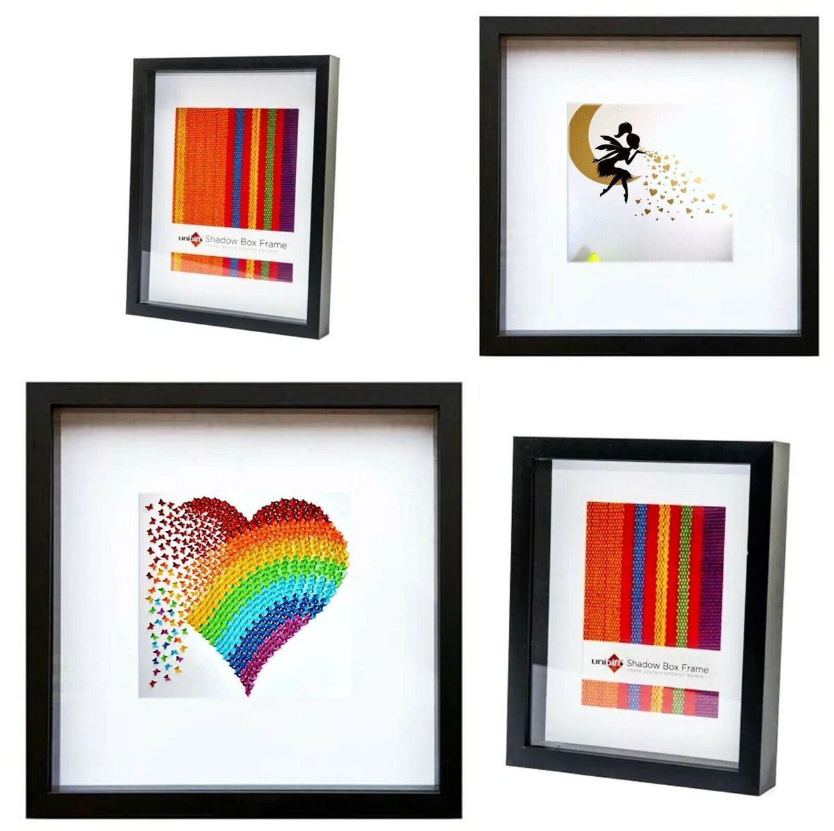 Large shadow box sale frame