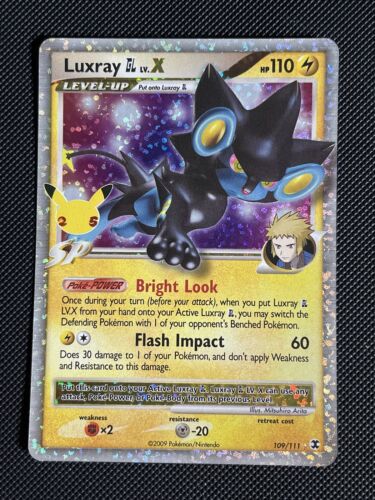 2021 Pokemon Celebrations Classic Collection 109/111 Luxray GL LV.X - Picture 1 of 2