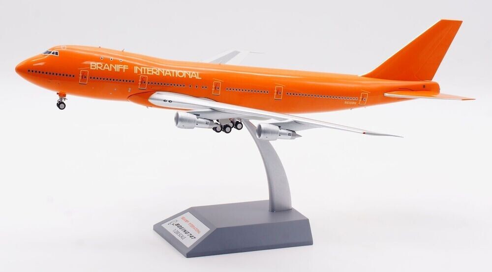 航空機・ヘリコプター Jet-X 1/400 JXM145 B747-100 BRANIFF 航空機・ヘリコプター Jet-X 1/400 JXM145 B747-100 BRANIFF Jet
