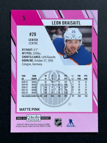 2023-24 OPC Platinum - Base Parallels - Pick your cards! - Picture 3 of 241