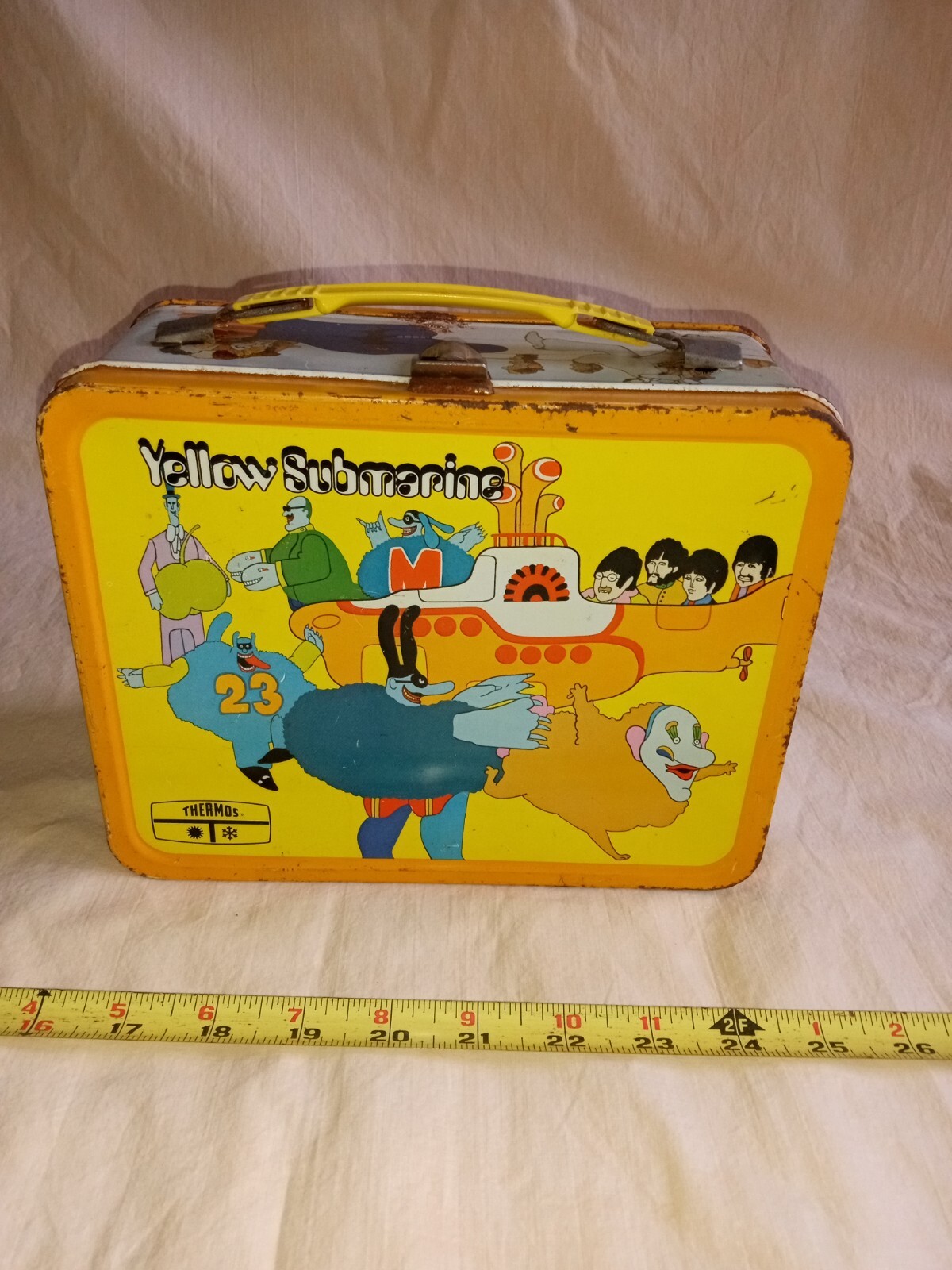 1968 Beatles YELLOW SUBMARINE LUNCH BOX, LUNCH PAIL, LUNCHBOX. eBay
