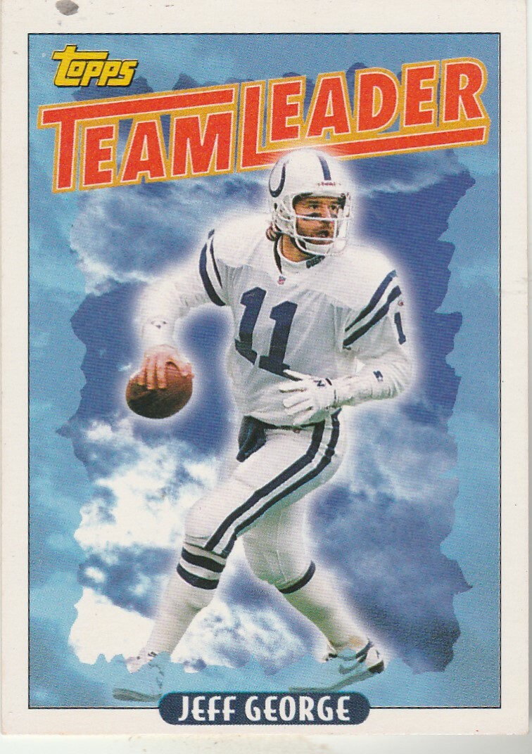 FREE SHIPPING-MINT-1993 Topps #266 Jeff George - Colts PLUS BONUS CARDS