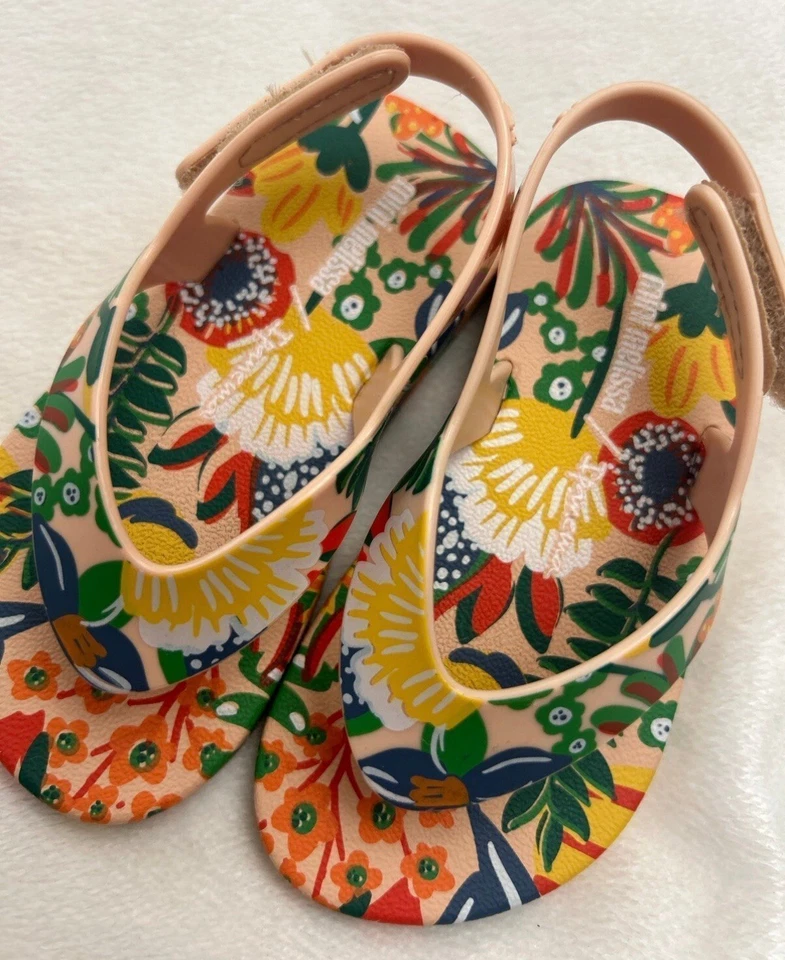 Chanclas Mini Melissa X Ipanema Coloridas Talla 6 Foto 3 de 4