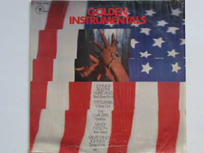 GOLDEN INSTRUMENTALS - The Champs,Sandy Nelson,The Bartells u.v.a. LP emidisc
