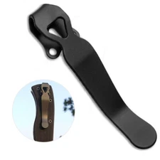 2PC Stainless Steel Deep Carry Clips For Benchmade,ProTech, Emerson,  ZT Knife