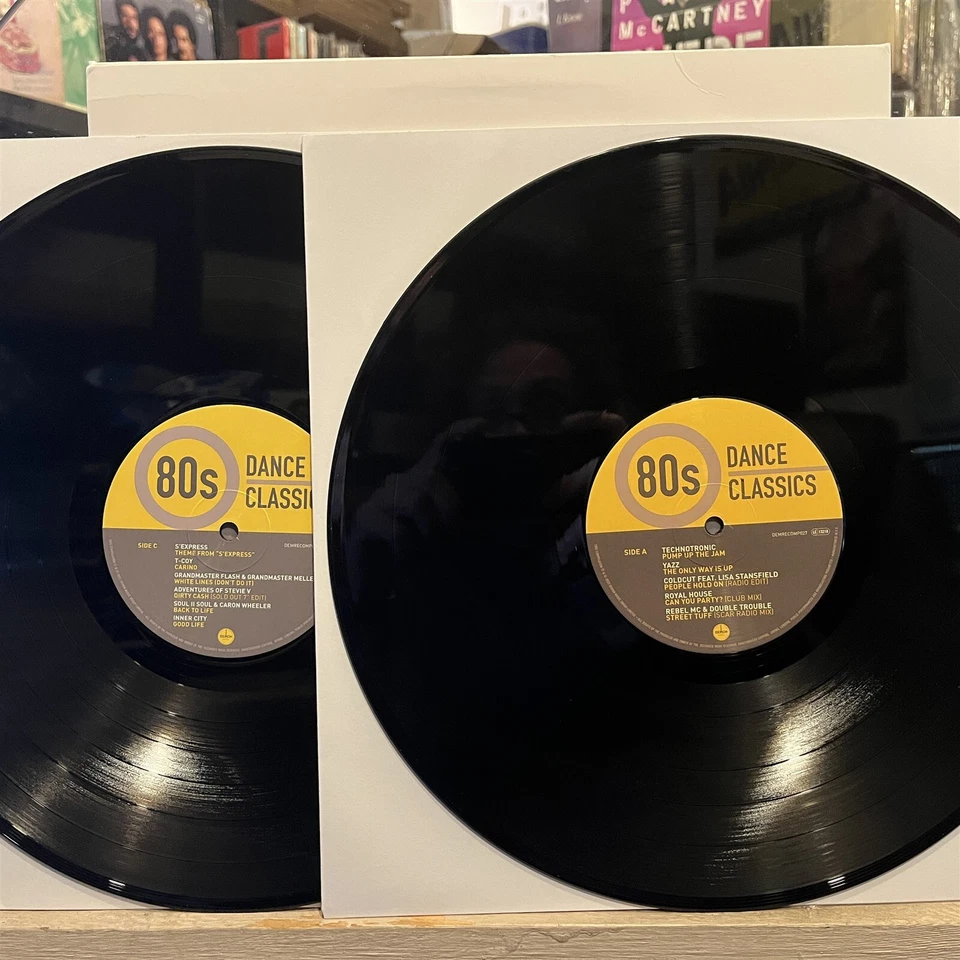 [EDM/DANCE]~NM 2 DOUBLE LP~VARIOUS ARTISTS~80s Dance Classics~[2022~DEMON]~EUROP - Image 4 of 4