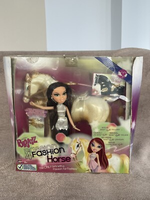 Bratz Puppe Forever Diamondz Passion 4 Fashion Katia & Pferd Neu Box beschädigt Rarität