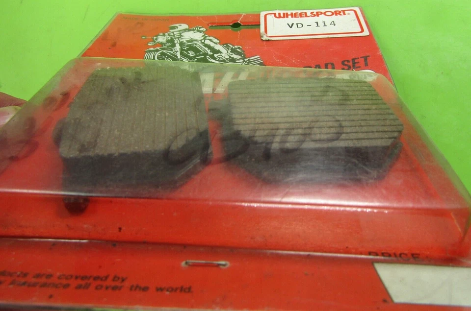 Pastillas de freno Vesrah VD-114 🔥Honda CBX CX500 CB900 CB750F GL1000🔥45105-415-006 Foto 2 de 3