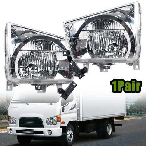 2Pcs Headlight Fog Light Turn Signal For Hyundai HD65 HD72 HD78 Truck