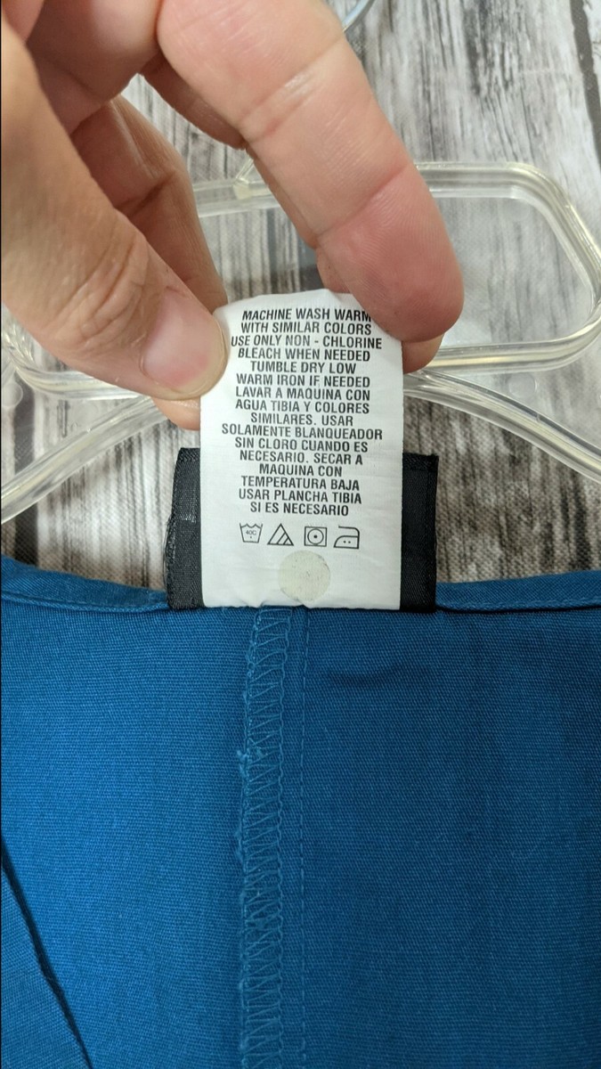 Women's Cherokee Work Wear Scrub Shirt Size Large RN#93643