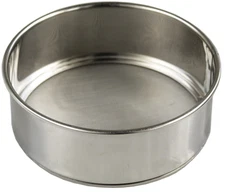 Scandicrafts Stainless Steel 5 Inch Fine Mesh Flour Sifter