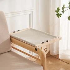 Cat Sill Window Perch Large Cat Window Hammock Shelf Seat Sturdy Wood Frame Bed