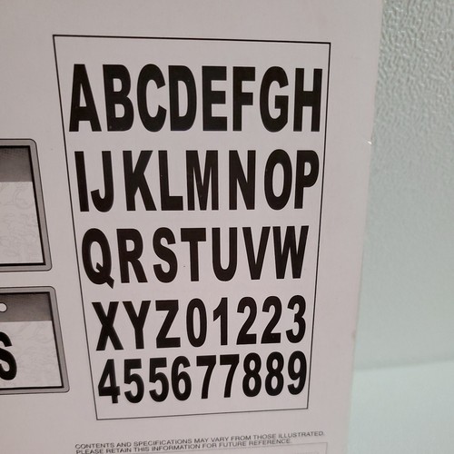 Hot Wheels Vanity Plates For Bikes Etc.. 5.5” X 2.5” - Picture 8 of 10
