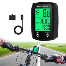 Bicycle Speedometer Cycle Digital Odometer Bike Computer Waterproof Touch Screen