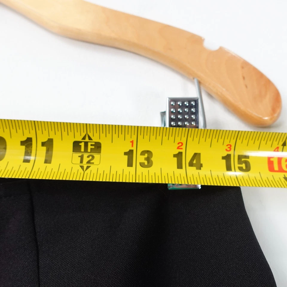 ENVOLTURA Falda Junior Talla 5 Negra Mini Lápiz Recto Cremallera Espalda Formal Clásica Foto 4 de 4